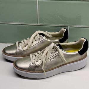 Cole Haan gold Sneakers